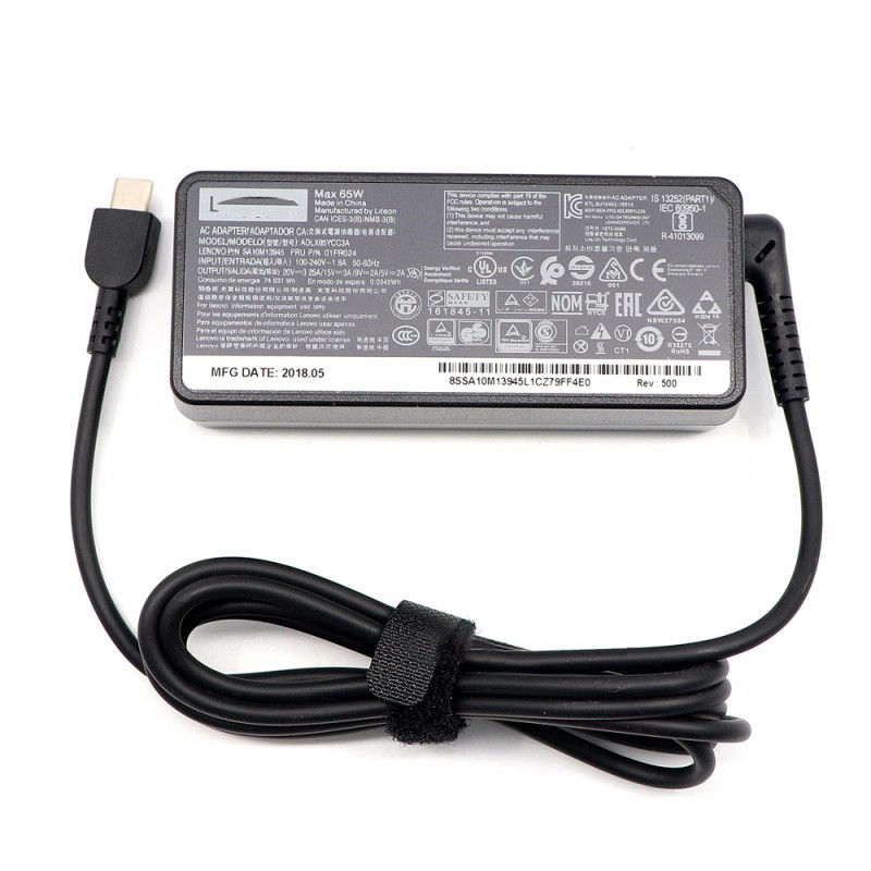 Power adapter for Lenovo ThinkPad X13 Gen 3